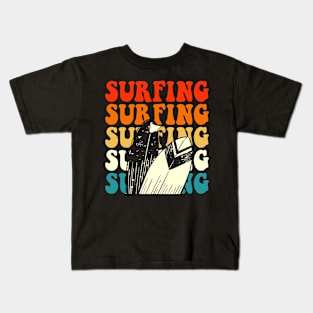 Surfing T Shirt For Women Men Kids T-Shirt